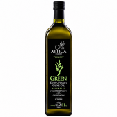 Attica Food оливковое масло GREEN Extra Virgin 0,2% нефильтр. с п/о Пелопоннес 1л стекло 