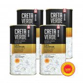 Creta Verde оливковое масло Extra Virgin P.D.O. Kolymvari с о.Крит 4штх1л жесть (1шт=1672p)