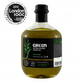 Attica Food оливковое масло GREEN Extra Virgin 0,2% нефильтр. PLATINUM с п/о Пелопоннес 500мл стекло