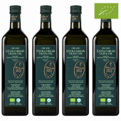 Sellas оливковое масло Extra Virgin 0,3% Organic (Bio) c п/o Пелопоннес 4штx1л стекло (1шт=1752р)