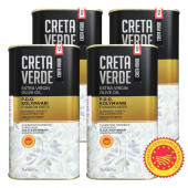 Creta Verde оливковое масло Extra Virgin P.D.O. Kolymvari с о.Крит 4штх1л жесть (1шт=1672p)