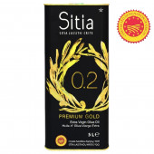 Sitia оливковое масло Extra Virgin PREMIUM GOLD 0,2% P.D.O. Sitia с о.Крит 5л жесть 