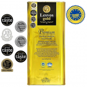 Lesvos gold P.G.I. оливковое масло Extra Virgin PREMIUM с о.Лесбос 5л жесть 