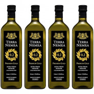 Terra Nemea PREMIUM GOLD оливковое масло Extra Virgin 0,2% c п/o Пелопоннес 4штx1л стекло (1шт=1672р)