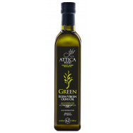 Attica Food оливковое масло GREEN Extra Virgin 0,2% нефильтр. с п/о Пелопоннес 500мл стекло 