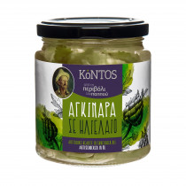 Kontos артишоки в подсолнечном масле 270г стекло