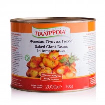 Palirria печеная гигантская фасоль в томатном соусе 2кг жесть