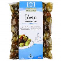 Just Greece ассорти оливок ''Ионические'' 500г вакуум