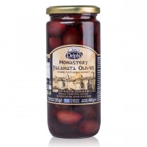 Delphi маслины "Kalamata" в рассоле Монастырские 480г стекло