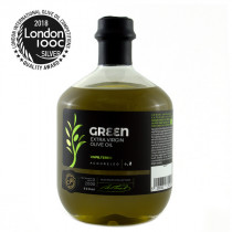 Attica Food оливковое масло GREEN Extra Virgin 0,2% нефильтр. PLATINUM с п/о Пелопоннес 500мл стекло