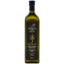 Attiсa Food GOLD оливковое масло Extra Virgin Premium c п/o Пелопоннес 1л стекло