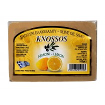 Knossos натуральное оливковое мыло с лимоном 100г