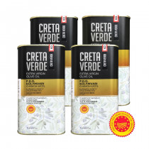 Creta Verde оливковое масло Extra Virgin P.D.O. Kolymvari с о.Крит 4штх1л жесть (1шт=1672p)